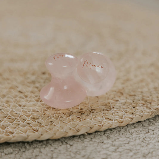 MOONIE - Rose Quartz Gua Sha Mushies
