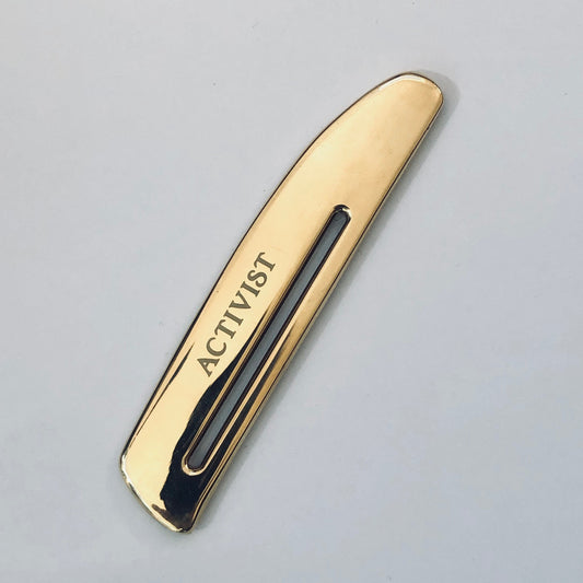ACTIVIST - Brass Tube Press Gold
